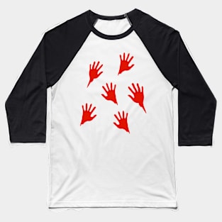 Bloody Hands Baseball T-Shirt